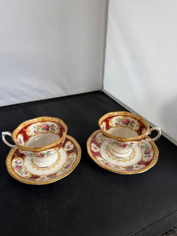 Royal Albert - Tasse et soucoupe (9) - Chelsea Bird American