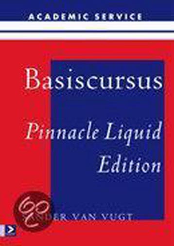 Basiscursus Pinnacle Liquid Edition - van Vugt, Verzenden, Nieuw