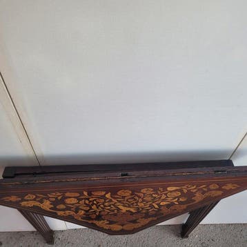 Speeltafel - Mahonie, Polychroom hout