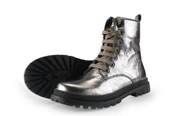 Shoesme Veterboots Meisjes in maat 34 Zilver, Verzenden, Schoenen