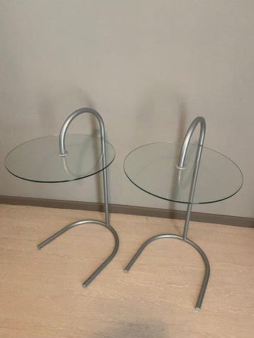 IKEA - Tord Björklund - Bijzettafel (2) - RY - Staal, Antiek en Kunst