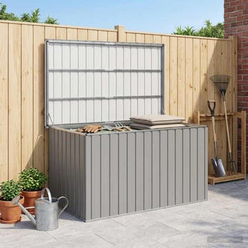 vidaXL Tuinbox 171x99x93 cm grijs, Tuin en Terras, Bergingen en Tuinkasten, Verzenden, Nieuw