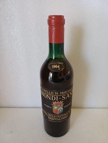 1964 Biondi Santi, Tenuta Greppo - Brunello di Montalcino -, Nieuw
