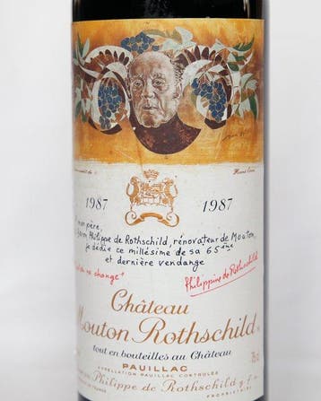 1987 Chateau Mouton Rothschild - Pauillac 1er Grand Cru, Collections
