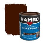 Rambo Pantserbeits Deur & Kozijn Dekkend Kastanjebruin 1.5L, Verzenden, Nieuw