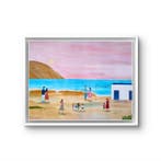 Esther Cela - Atardecer en la playa
