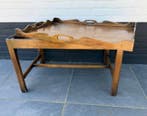 Butler serving tray on stand - Serveerwagen - Hout -