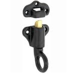 Raamknip Oxford met sluitpot ijzer zwart, Nieuw