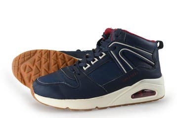 Skechers Sneakers in maat 38 Blauw, Skechers, Sneakers, Gedragen, Verzenden