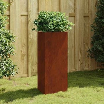 vidaXL Plantenbak 40x34,5x75 cm cortenstaal, Verzenden, Nieuw