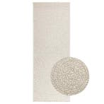 vidaXL Vloerkleed ZIZUR room binnen en buiten 80x200 cm jute, Verzenden, Nieuw