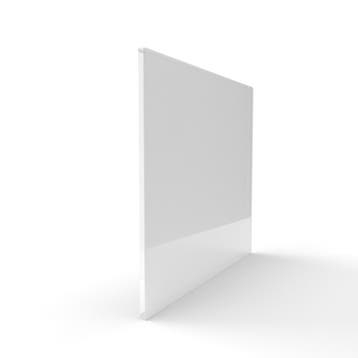 Enkel glas satijn blank acide/melkglas 15 mm, Verzenden, Nieuw