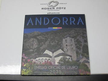 Andorra 3,88 Euro 2025 Kms im Originalfolder st nur 7 000..., Verzenden