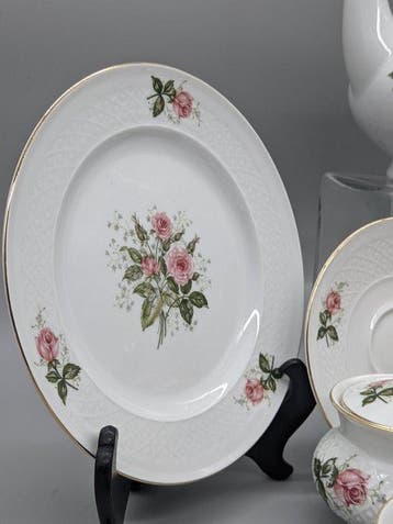 Koffieservies - Titel Seltmann Weiden Isolde Rote Rose –