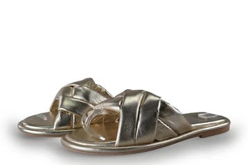 Bronx Slippers in maat 36 Goud, Kleding | Dames, Slippers, Bronx, Overige kleuren, Verzenden