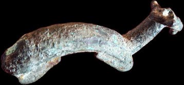 West-Aziatisch Brons Dierenfiguurtje, Antiek en Kunst