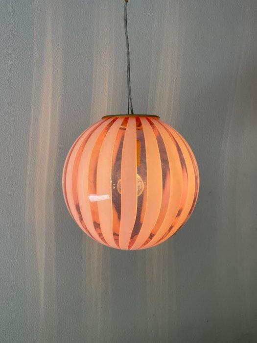 MIMU interior - Kroonluchter - TRASPARENZE ROSA - stok, Antiek en Kunst, Antiek | Verlichting