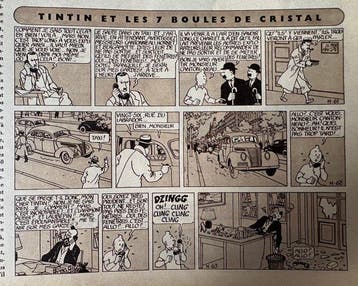 Tintin - 2 Revues L’Echo Illustré - 1 Album - Eerste druk -, Boeken, Nieuw
