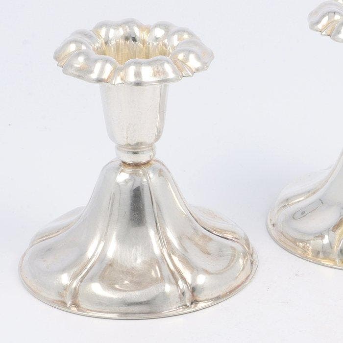 Chandelier (2) - Argent 830, Antiquités & Art, Antiquités | Argent & Or