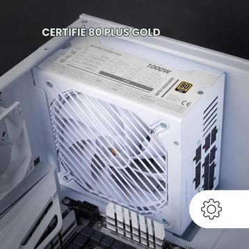 Mars Gaming MPB1000SIM, Full Modulaire ATX Voeding 1000W,..., Ophalen of Verzenden, Nieuw