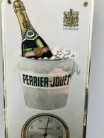 Perrier-jouet - Spiegel/thermometer - Reclamebord - Glas,
