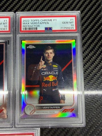 Topps - 3 Graded card - PSA 10, Nieuw