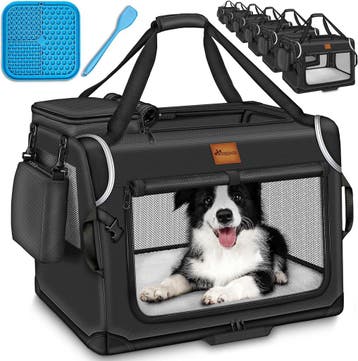 Reisbench hond - Draagtas hond - Transportbox - 70x52x52 cm, Verzenden, Nieuw