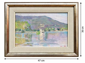Impressionist School (XX) - Reflections on the Water