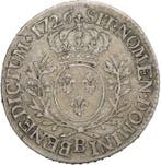 France. Louis XV (1715-1774). 1/5 Écu 1726-B, Rouen (Sans, Postzegels en Munten