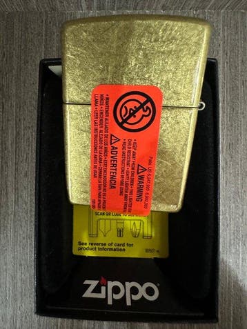Zippo - Zonder minimumprijs - Aansteker - Messing, Nieuw