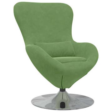 Fluwelen Eivormige stoel | Tweede kansje | OP = OP, Verzenden, Minder dan 75 cm, Nieuw, Metaal