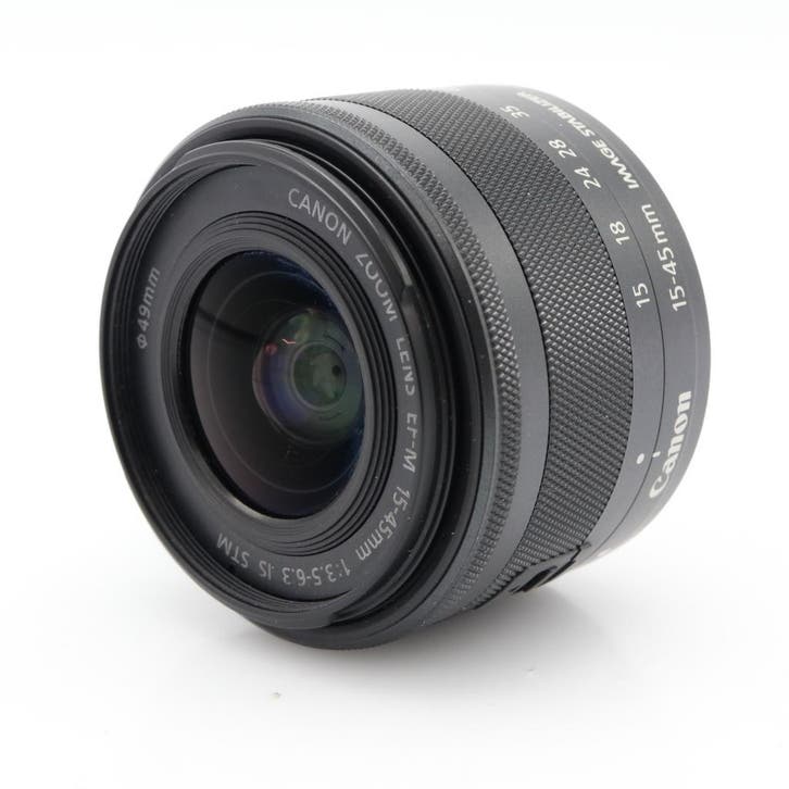 Canon EF-M 15-45mm f/3.5-6.3 IS STM | Occasion, TV, Hi-fi & Vidéo, Photo | Lentilles & Objectifs, Enlèvement ou Envoi