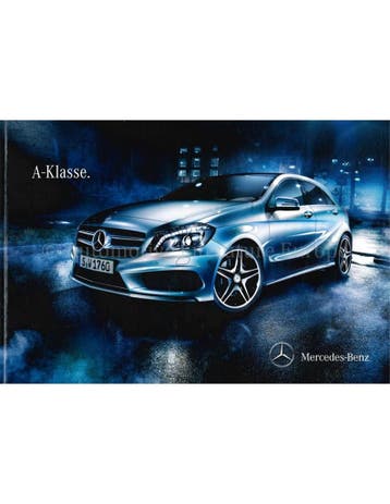 2014 MERCEDES BENZ A KLASSE BROCHURE DUITS, Nieuw