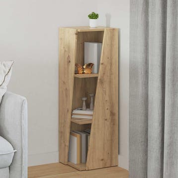 vidaXL Zijplank 33 x 32 x 100,5 cm Bewerkt hout Artisan, Verzenden, Nieuw