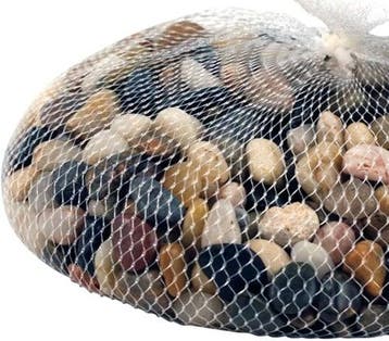 Kiezelsteentjes Net Bruintinten 1 kg, Nieuw