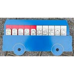 Telbus blauw compleet met 10 passagiers, Verzenden