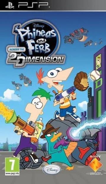 Phineas and Ferb Across the 2nd Dimension (Buitenlands Do..., Ophalen of Verzenden, Zo goed als nieuw