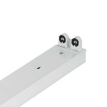 LED TL Armatuur - IP22 - Reflector - Voor 2x LED TL Buizen, Verzenden, Nieuw