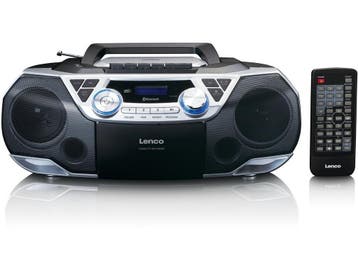 Lenco SCD-720SI - Boombox - DAB+ Bluetooth speaker MP3/CD, Verzenden, Zo goed als nieuw