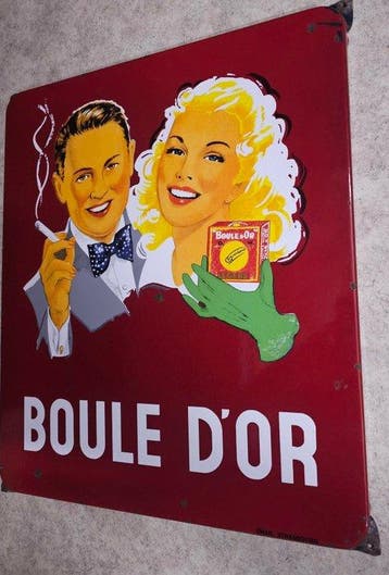 Email Strasbourg - BOULE DOR - Emaille bord - Emaille