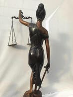 Lady Justice - XL - 50 cm - Figuur - Brons