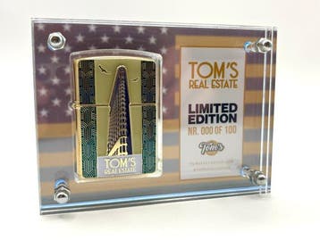 Zippo - Zippo Tom’s Real Estate 3 limited edition Flatiron -