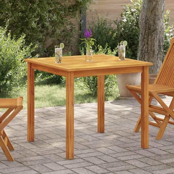 Tuintafel Acacia | Tweede kansje | OP = OP, Tuin en Terras, Tuintafels, Verzenden, Gebruikt, Vierkant, Hout