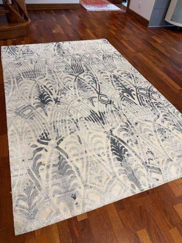 Tapis moderne indien unique en soie - Tapis - 280 cm - 185, Maison & Meubles