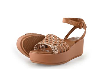 Inuovo Sandalen in maat 41 Cognac, Vêtements | Femmes, Chaussures, Verzenden, Sandalen of Muiltjes