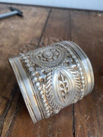 Bracelet berbère - Argent - Libye - fin du XIXe siècle -, Antiek en Kunst