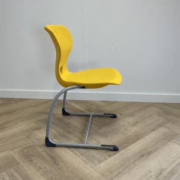Proform ergonomische schoolstoel  zithoogte 47 cm,  geel -