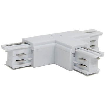 Spanningsrail Doorverbinder Rechts Wit - 3 Fase voor LED Lam, Verzenden, Nieuw