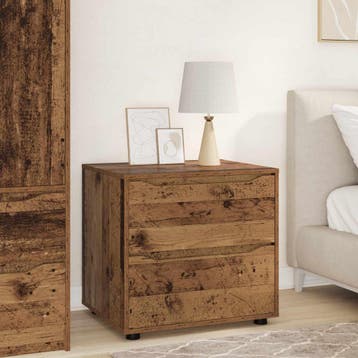 vidaXL Opbergkast 60 x 48 x 57 cm Bewerkt hout Oud Hout, Verzenden