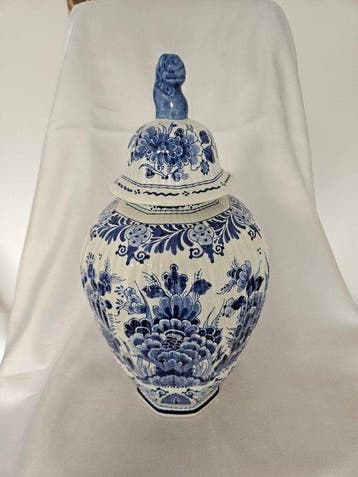 De Porceleyne Fles, Delft - Vaas - 1380 - Delfts blauw